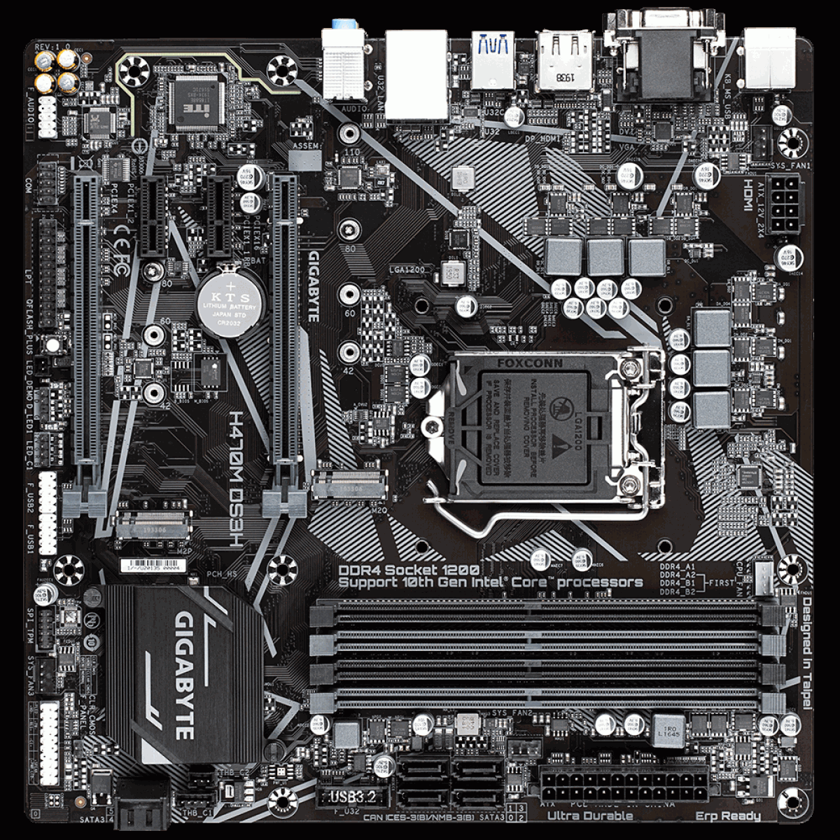 GIGABYTE H470M DS3H